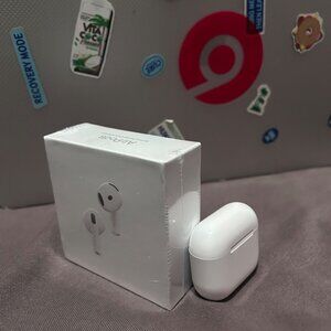 Apple AirPods 4 (4th Generation) Wireless Bluetooth Earbuds Headphones MXP63LL/A